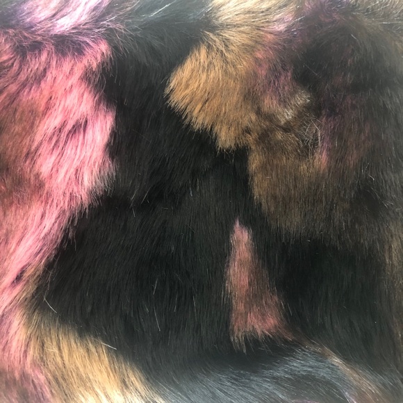 🔥SALE🔥Multi Color Faux Fur - Picture 3 of 5